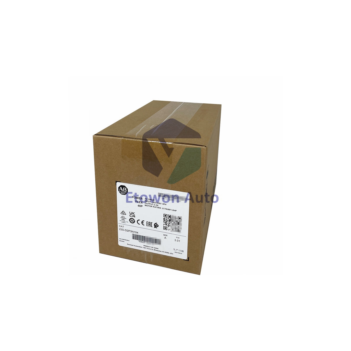 22D-D024H204 Allen-Bradley | PowerFlex 40P 3-Phase Drive
