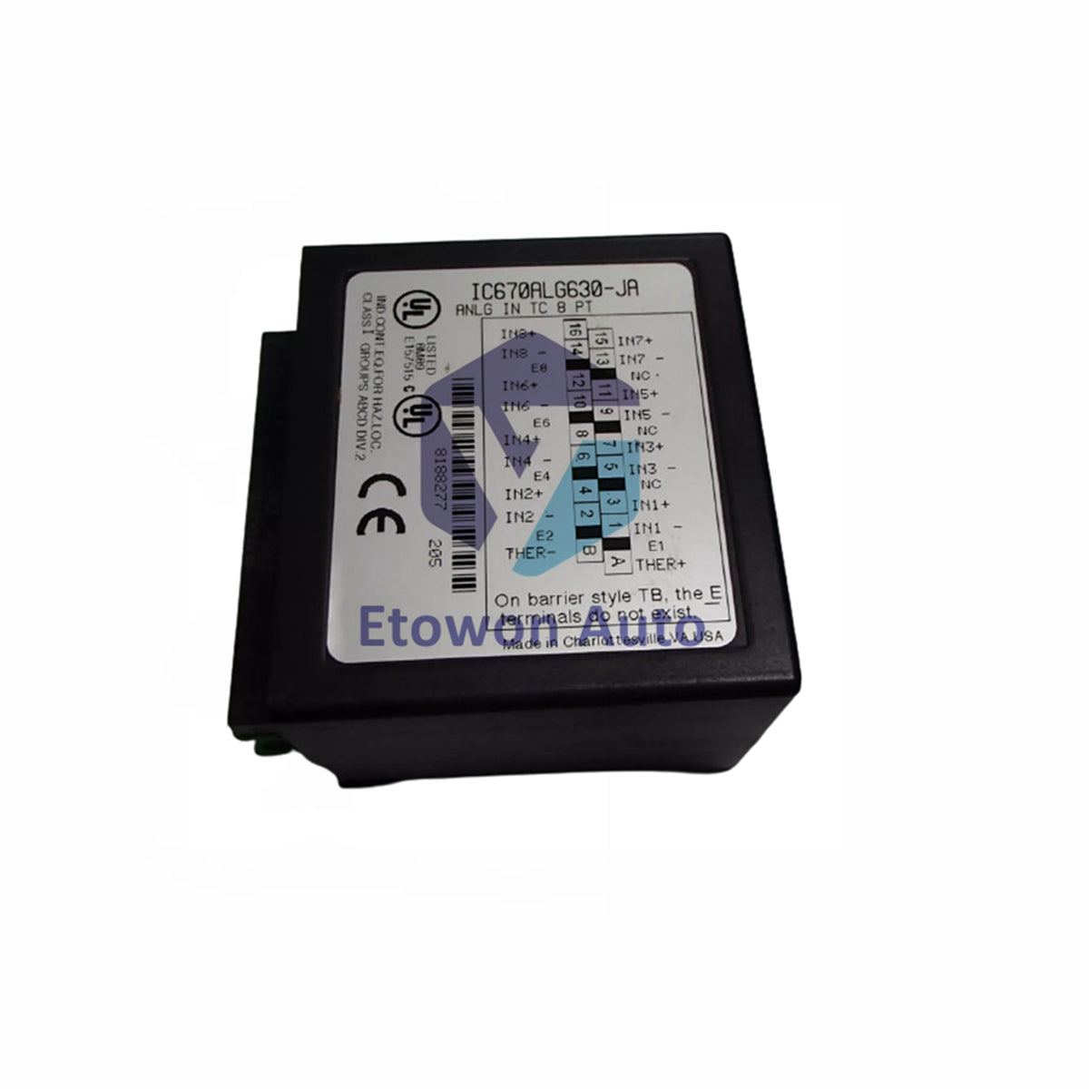 IC670ALG630 8-входной модуль термопар GE Fanuc