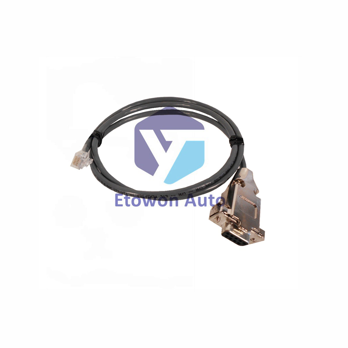 GE Fanuc IC693CBL316 Serial Cable 3ft 9-pin RJ-11