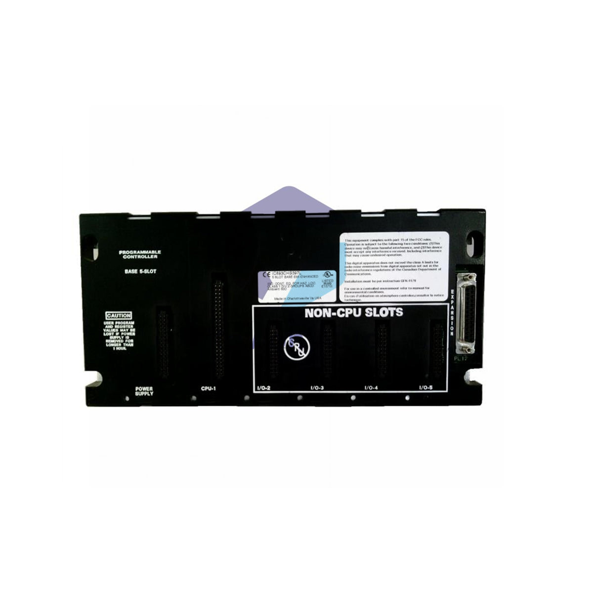 IC693CHS397 GE Fanuc 5-Slot CPU Master Backplane Chassis