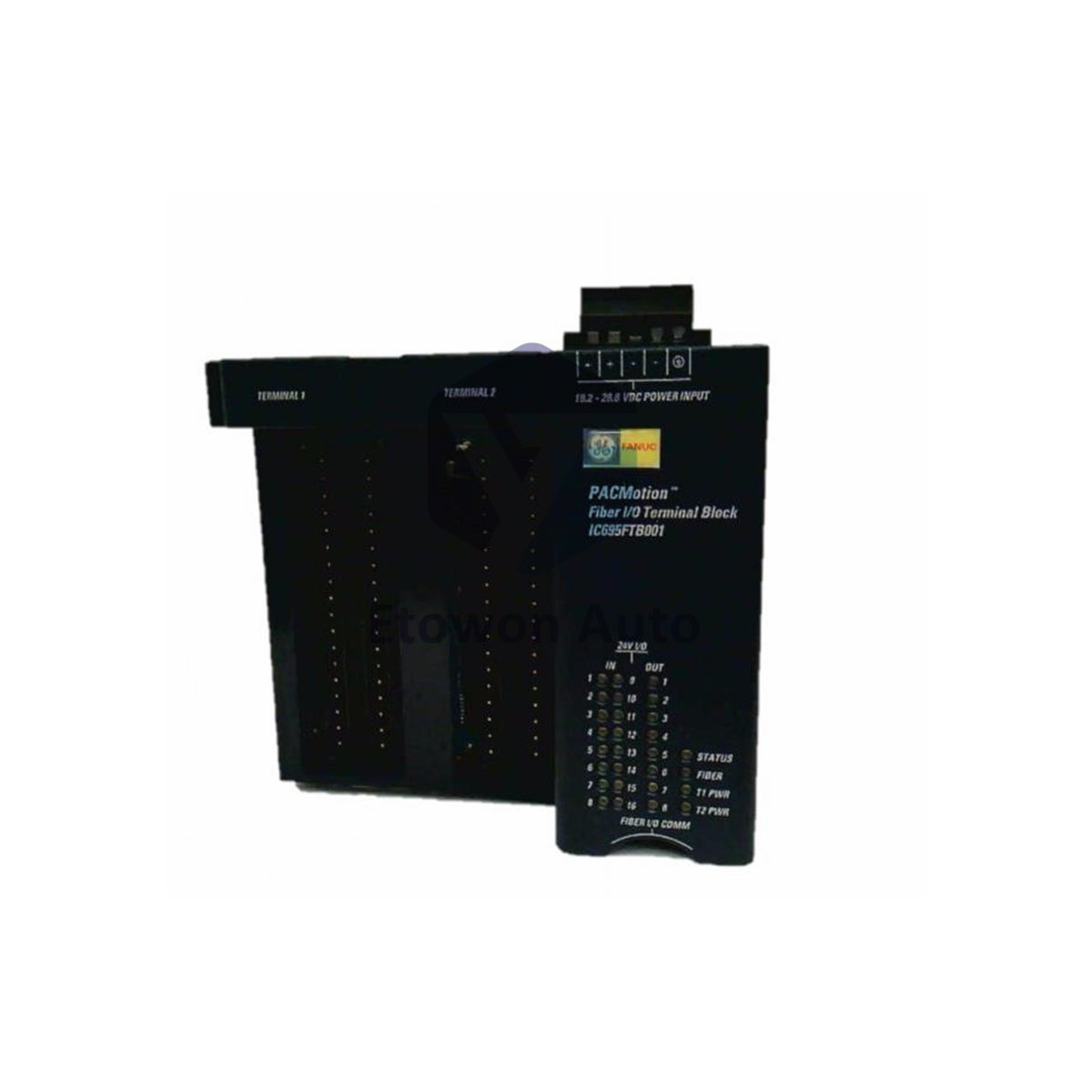 GE Fanuc IC695FTB001 PACMotion RX3i Fiber I/O Terminal Block
