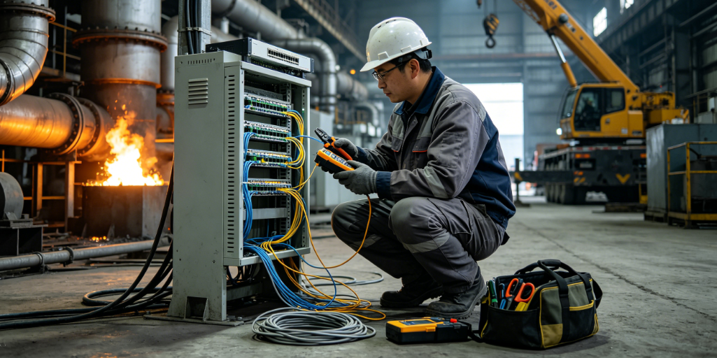 TSN-Powered Distributed PLC Control for Industrial Automation