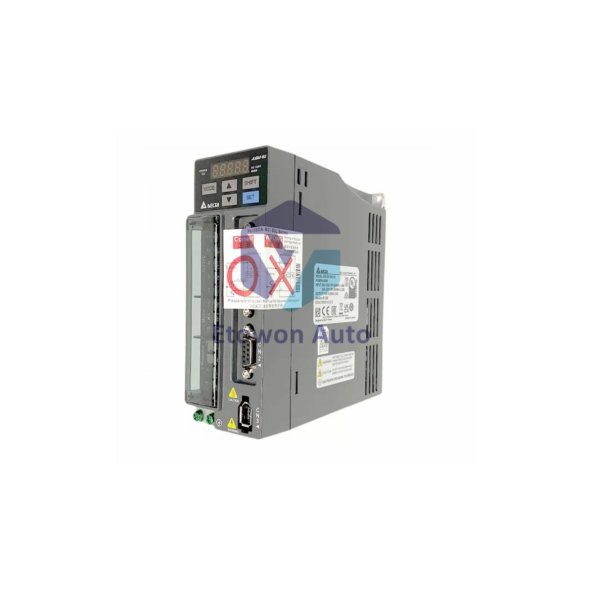 Variador de servomotor básico Delta ASD-B2-0121-B