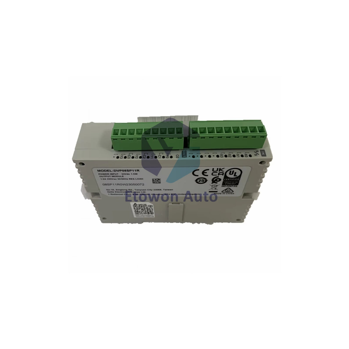 Модуль ПЛК Delta DVP08SP11R | 8-точечный релейный входно-выходной блок