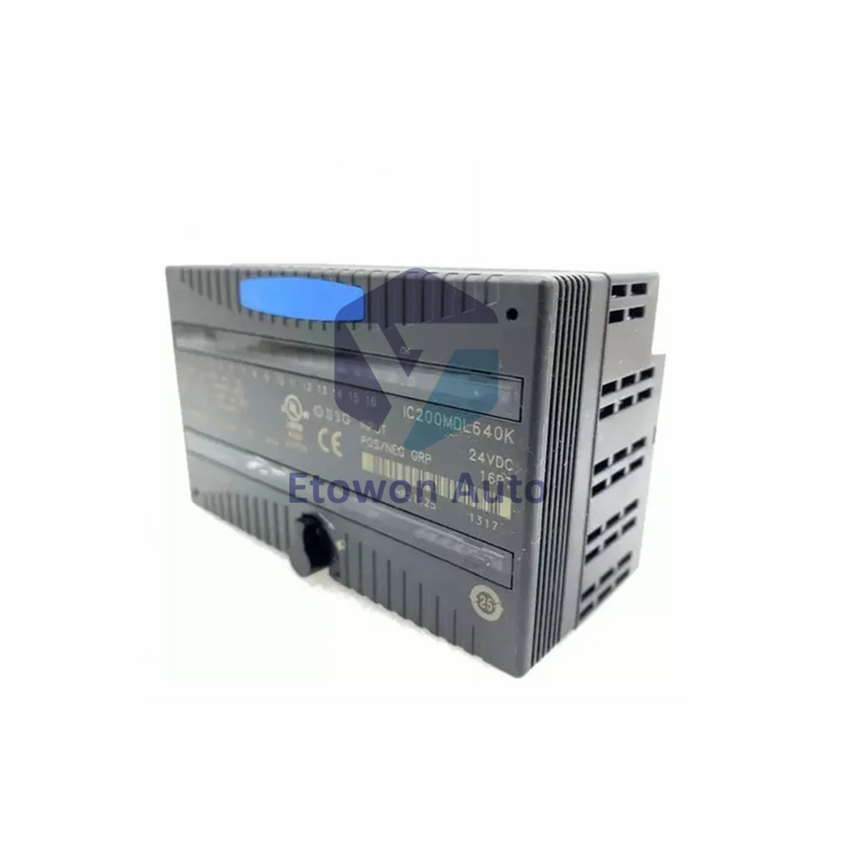 GE Fanuc IC200MDL640K Discrete Input Module 16 Points 24V