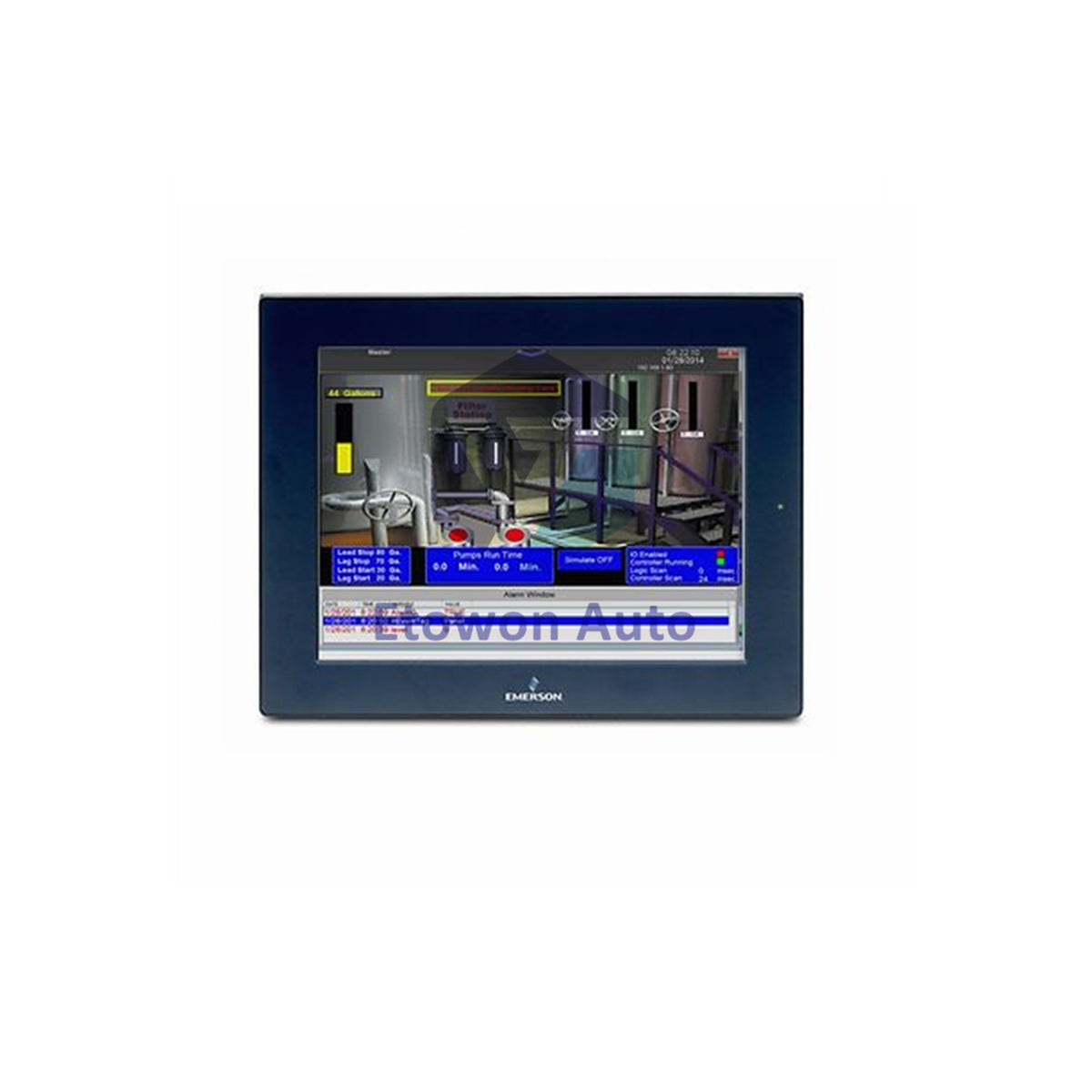 GE Fanuc IC755CBS06RDA QuickPanel 6-Inch Touchscreen Terminal